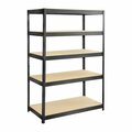 Safco Steel and Particleboard Shelving, 48X24 6244BL